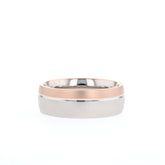 Satin-Finish Two Tone Regular Men's Band 2